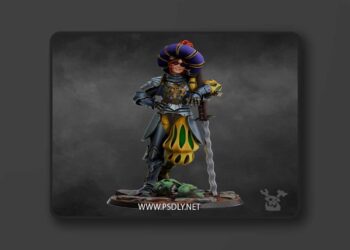 Lands Girl – 3D Print Model