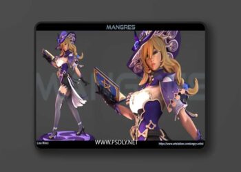 Lisa Minci – Genshin Impact – 3D Print Model