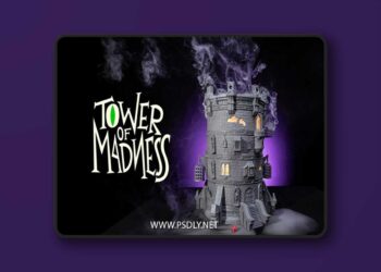 Loot Studios – Tower of Madness – 3D Print Model