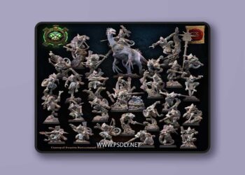 Lost Kingdom – Cuetzpal Empire Remastered Vol 1 – 3D Print Model