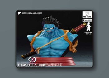 Lucas Perez – Luffy – Nightmare Form Bust – 3D Print Model STL
