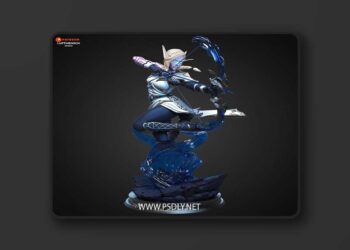 Luftmensch Studio – Alleria new version – 3D Print Model STL
