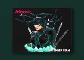 Marvel Hela Bust STL 3D print Model