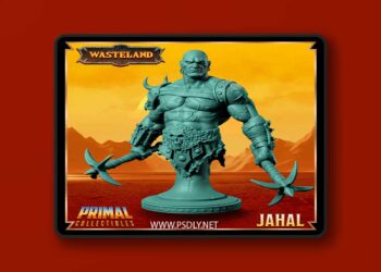 Mul – Jahal Bust – 3D Print Model