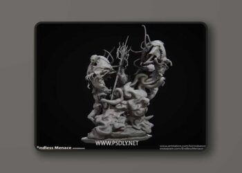 Necromancer 3D print Model