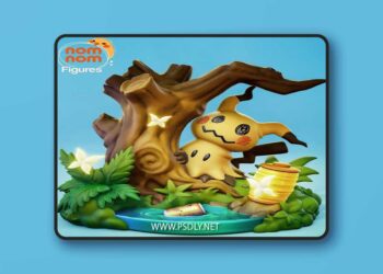 Nomnom Figures – Chibi Mimikyu – Pokemon – 3D Print Model STL