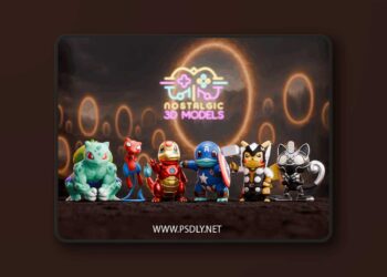 Nostalgic – Pokemon x Marvel – 3D Print Model