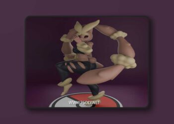 Pokemon – Mega Lopunny – 3D Print Model STL