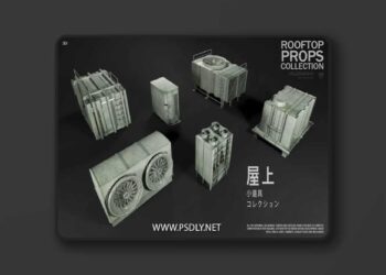 Rooftops Collection Kitbash