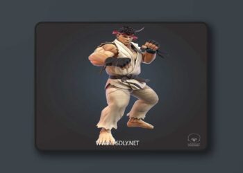 Ryu Fanart 3D Model