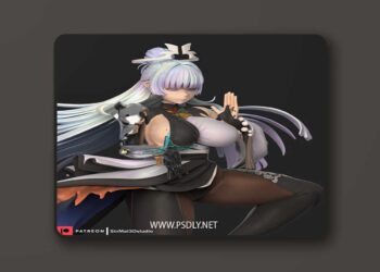 Sin3Dstudio – NIKKE Nayuta – 3D Print Model