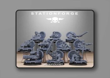 Station Forge – Tank Commanders – 3D Print Model