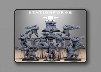 Station Forge – Tarion Pistoleers – 3D Print Model