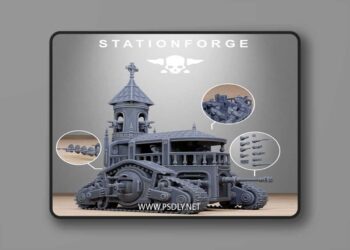 Station Forge – Vodalites Heavy Tank – 3D Print Model