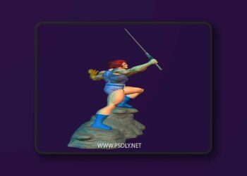 THE KING LION 3D Print Model