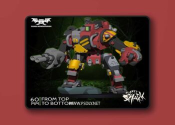 Taiga Miniatures – Dread Mech – 3D Print Model