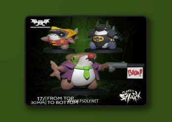 Taiga Miniatures – Hero Sharks – 3D Print Model