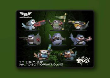 Taiga Miniatures – Pups Squad – 3D Print Model