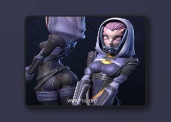 Talizorah Mass Effect 3D print Model