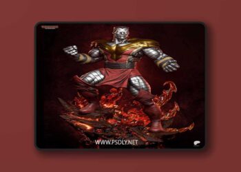 Tanuki Figures – Colossus X Men – 3D Print Model STL