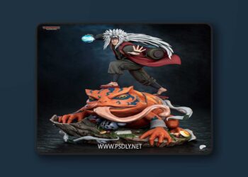 Tanuki Figures – Jiraiya Naruto – 3D Print Model STL
