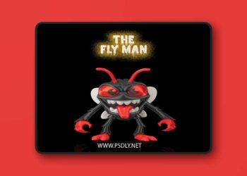 The Fly Man – 3D Print Model