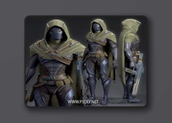 The Mercenary 3D Model