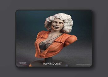 Torrida Minis – Ida from The Bride Bust – 3D Print Model STL
