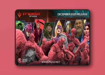 Trident Studio December 2025 – 3D Print Model STL
