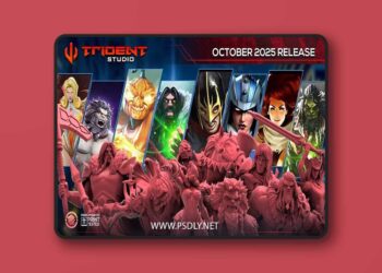 Trident Studio October 2025 – 3D Print Model STL