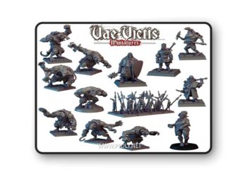 Vae Victis Miniatures – November 2024 – Rat Giants – 3D Print Model