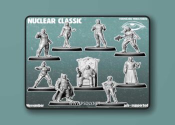 Vermilion Miniatures – Nuclear Classic – 3D Print Model