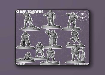 Vermilion Miniatures – Slave Traders – 3D Print Model