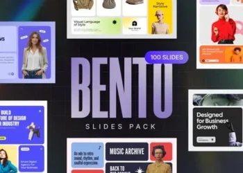 Videohive Bento Slides Pack 62442076