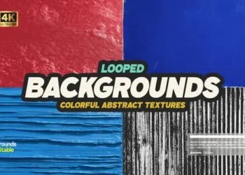 Videohive Colorful Abstract Texture Backgrounds 62402776