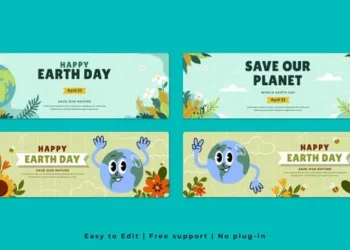 Videohive Earth Day Horizontal Banner 62269489