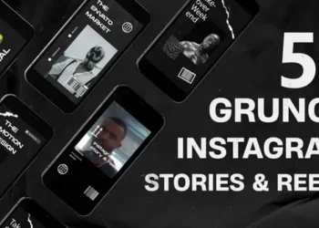 Videohive Grunge Instagram Stories v.2 62289466