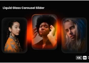 Videohive Liquid Glass Carousel Slider 62225124