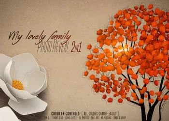 Videohive My Lovely Family Photo Reveal 2 In 1 30709467