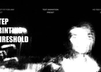 Videohive Step Printing Threshold Effect 62296298