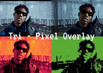 Videohive Tri Pixel Overlay 62272655