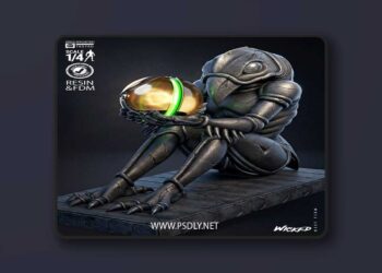 Wicked – Chozo Bust – 3D Print Model STL