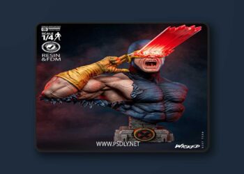 Wicked – Cyclops Portrait Bust – 3D Print Model STL