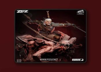 ZEZ Studio – Geralt – The Witcher – 3D Print Model STL