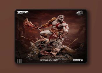 ZEZ Studio – Kratos New – 3D Print Model STL