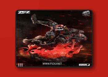 ZEZ Studio – War – Horseman of the Apocalypsis – 3D Print Model STL