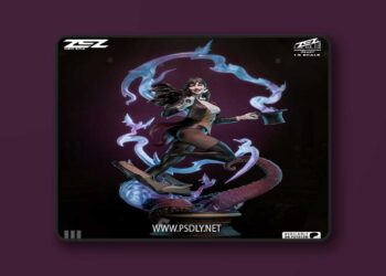 ZEZ Studio – Zatana – 3D Print Model STL