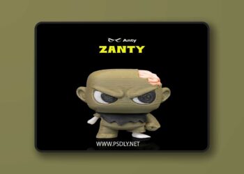 Zanty – 3D Print Model