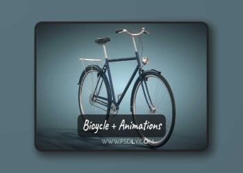 Bicycle With Animations (4.27 and 5.0 – 5.7) for Unreal Engine 4 Bicycle With Animations (4.27 and 5.0 – 5.7)