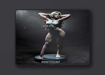 CA 3D Studios – Blonde Blazer – 3D Print Model STL